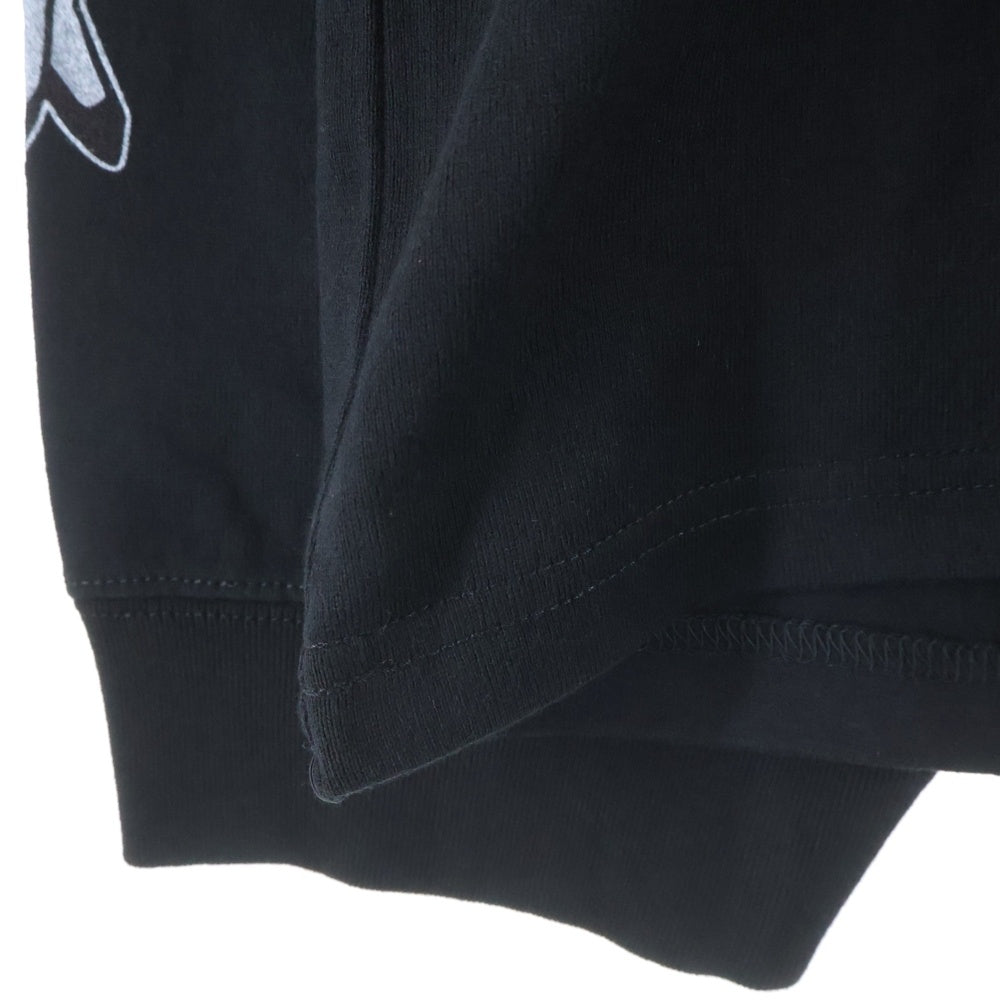 mastermind JAPAN(マスターマインドジャパン) 25AW WORLD×BETTY BOOP ワールド ベティブープ ボクシーフィットプリント長袖Tシャツ MW25C15-TS206 ブラック