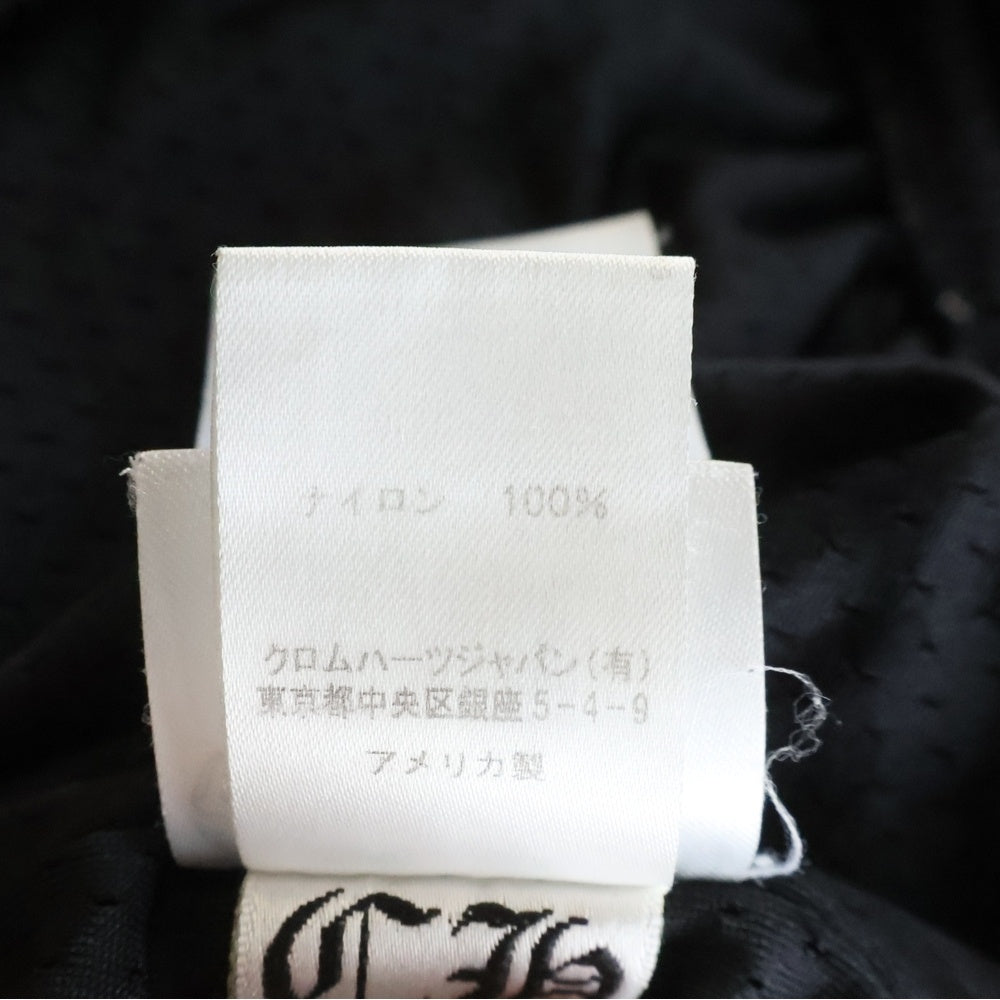 CHROME HEARTS(クロムハーツ) MESH VARSITY SHORTS CHプリントメッシュハーフパンツ ブラック