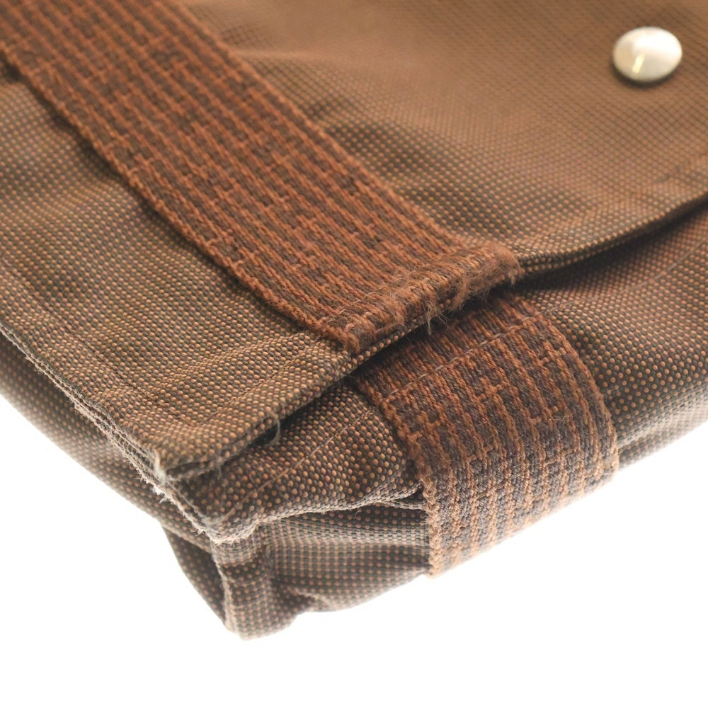 HERMES(エルメス) エールライン バサスPM キャンバスショルダーバッグ