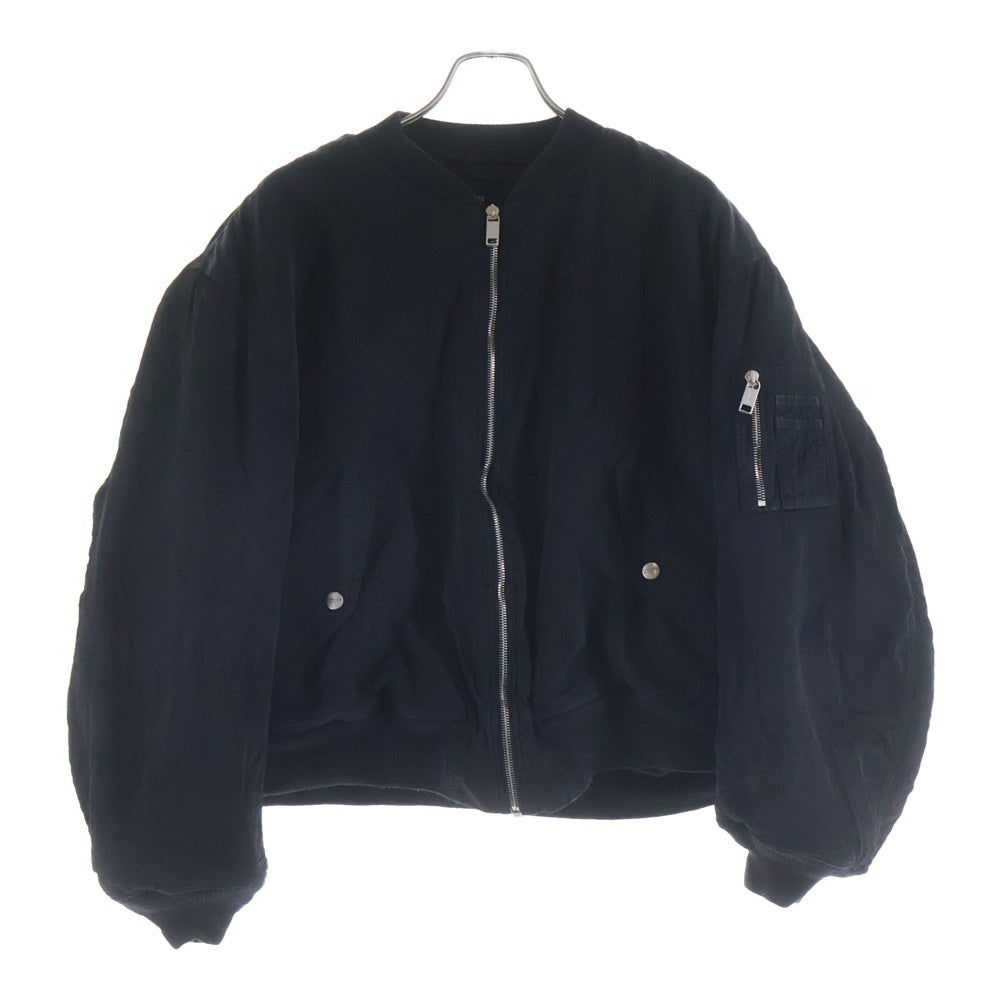 ENFANTS RICHES DEPRIMES(アンファンリッシュデプリメ) 24AW Aktionskunst Bomber Jacket アートプリントデザインボンバージャケット ブラック