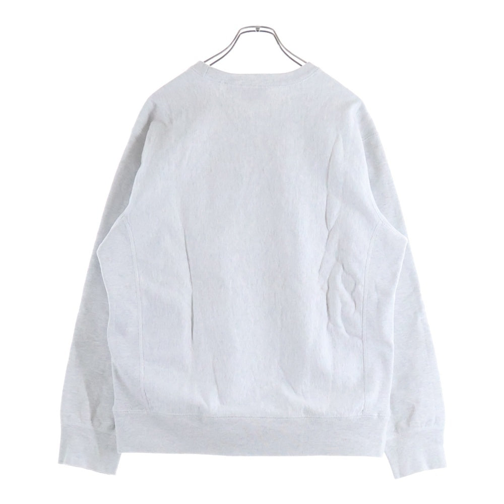 SUPREME(シュプリーム) 18AW Box Logo Crewneck Sweatshirt ボックスロゴクルーネック長袖スウェットトレーナー グレー