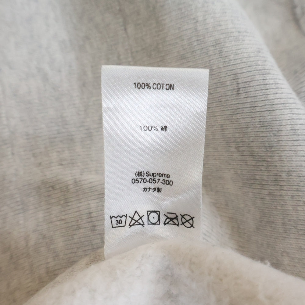 SUPREME(シュプリーム) 18AW Box Logo Crewneck Sweatshirt ボックスロゴクルーネック長袖スウェットトレーナー グレー