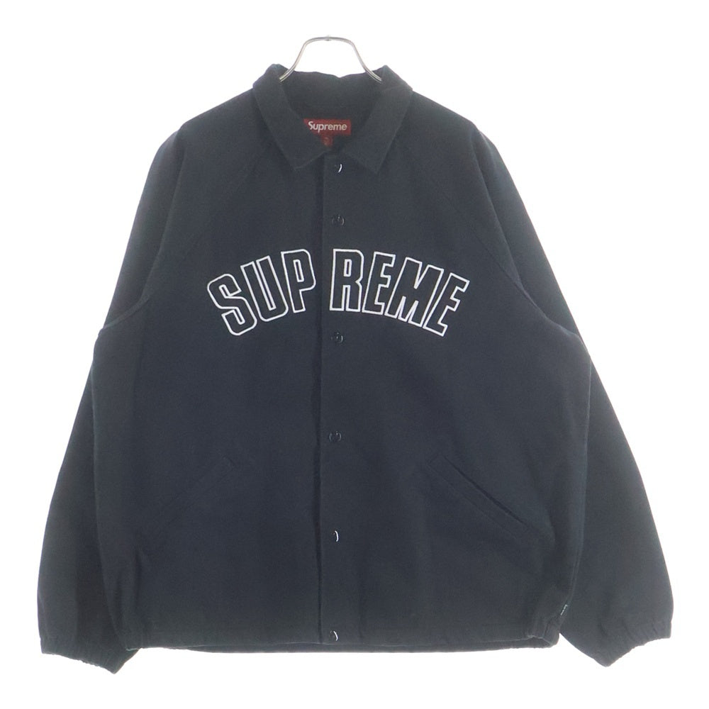 SUPREME(シュプリーム) 24SS ARC Denim Coaches Jacket アーチロゴデニムコーチジャケット ブラック