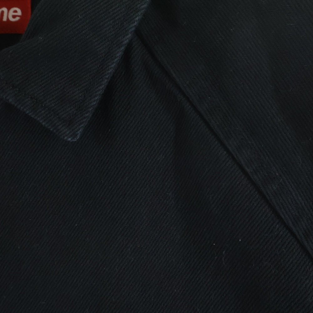 SUPREME(シュプリーム) 24SS ARC Denim Coaches Jacket アーチロゴデニムコーチジャケット ブラック