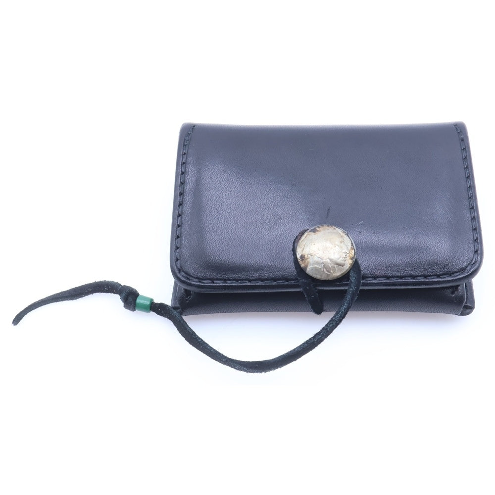 goro's(ゴローズ) 角型 小銭入れ ブラック シルバー