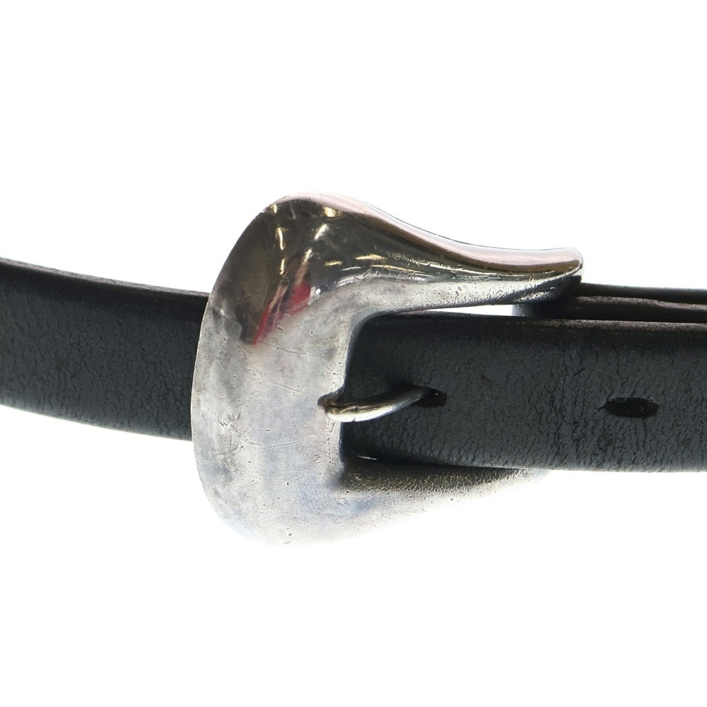 goro's(ゴローズ) プレーン4点式ベルト 黒