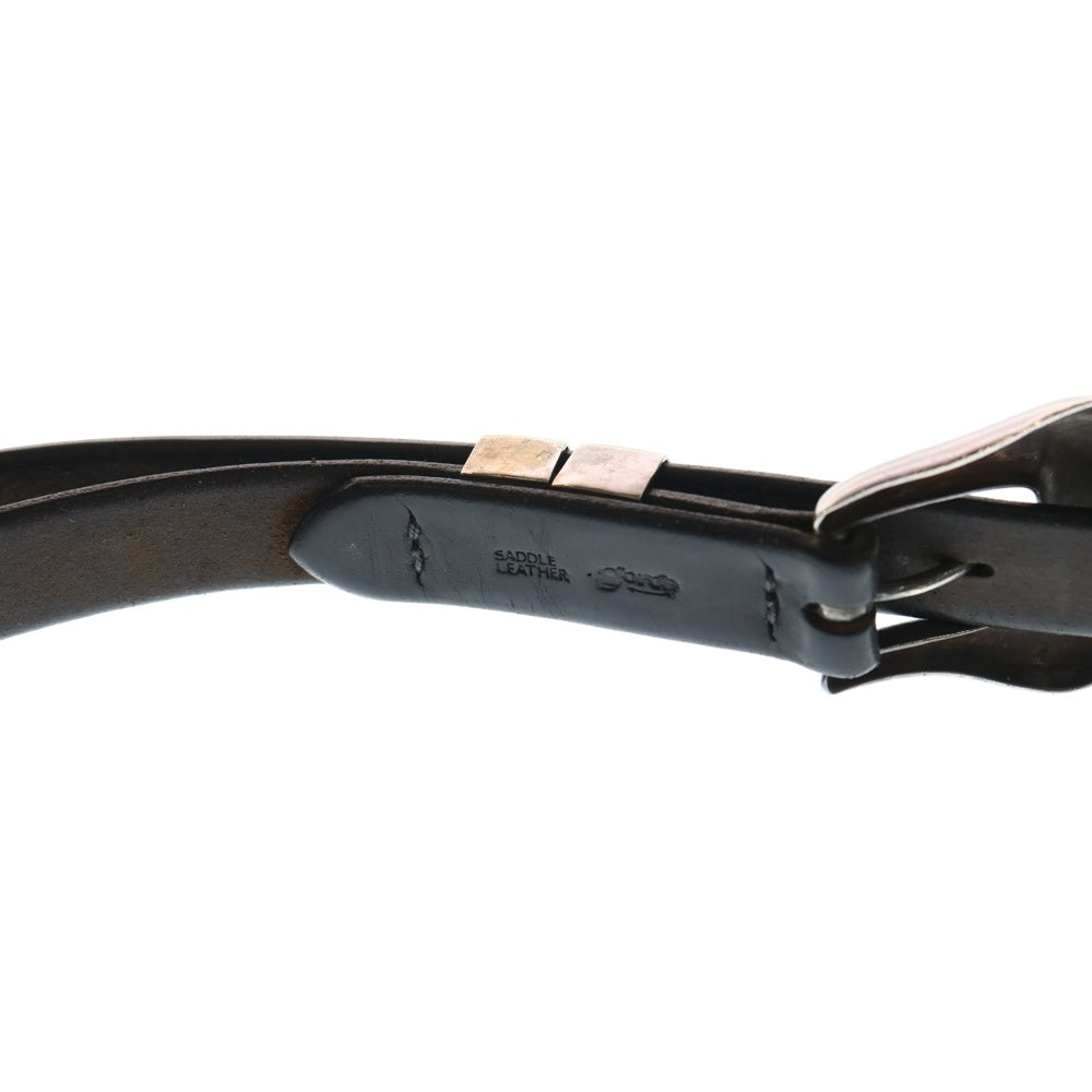 goro's(ゴローズ) プレーン4点式ベルト 黒