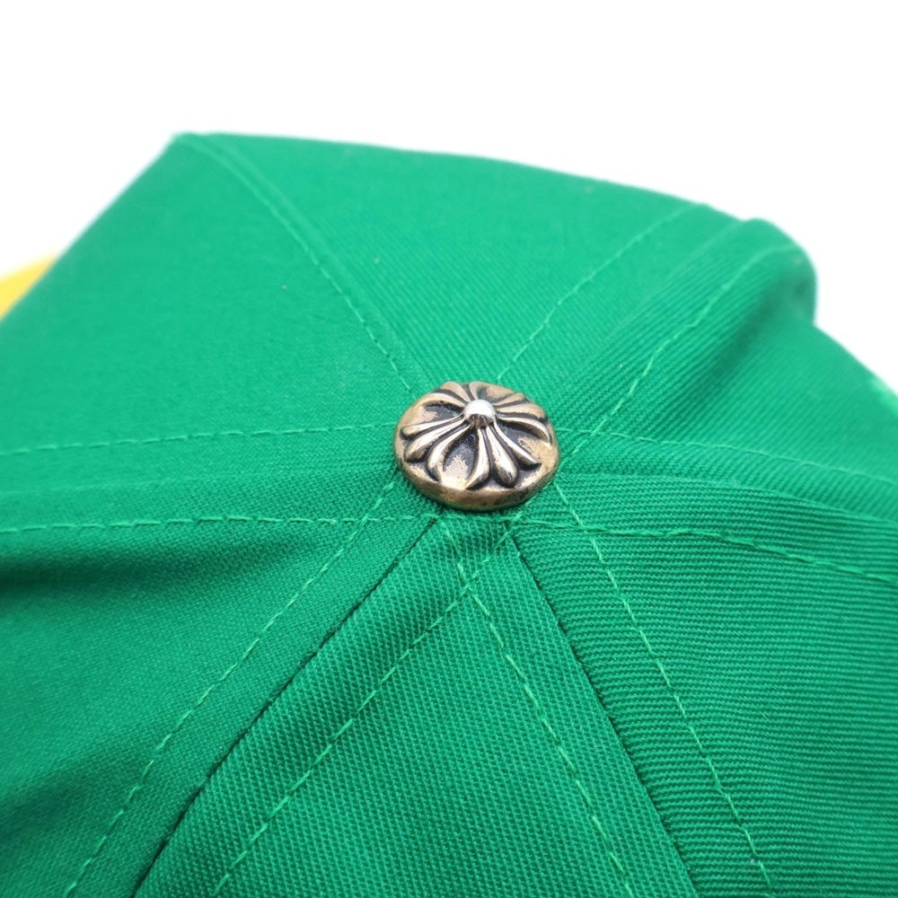 CHROME HEARTS(クロムハーツ) CHロゴ刺繍トラッカーキャップ グリーン
