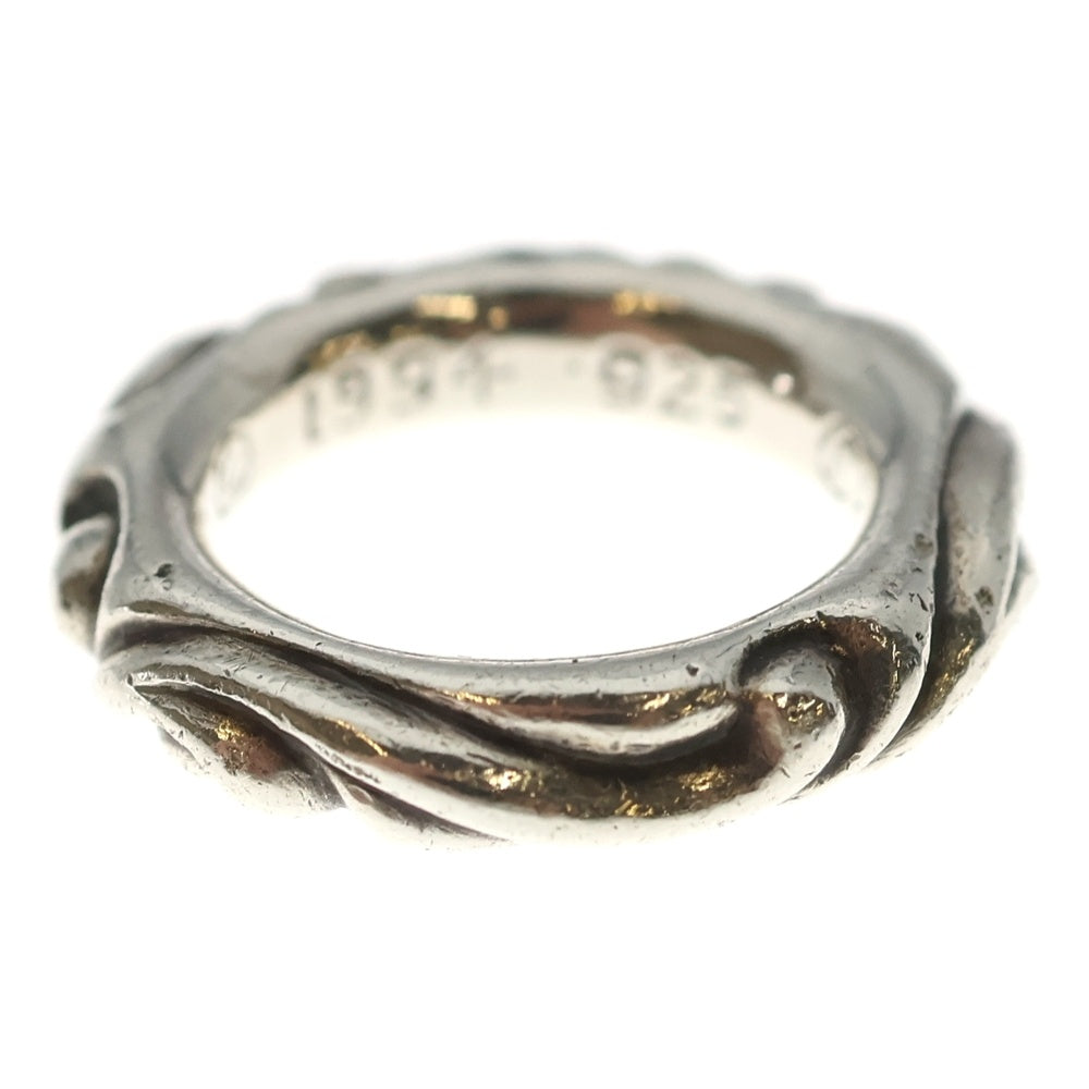 CHROME HEARTS(クロムハーツ) SCRL BAND スクロールバンド リング シルバー BCA351