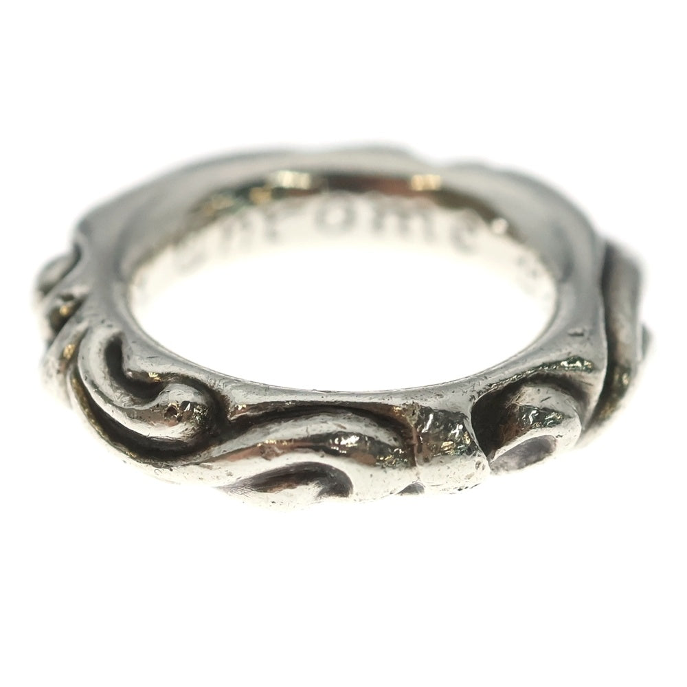 CHROME HEARTS(クロムハーツ) SCRL BAND スクロールバンド リング シルバー BCA351