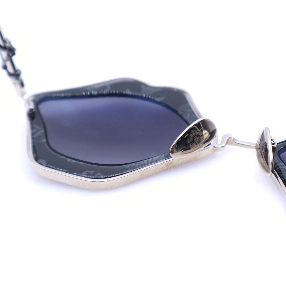 CHROME HEARTS(クロムハーツ) ×MATTY BOY PRO CHOMPER マッティボーイ チョンパー メタルフレームサングラス 眼鏡 シルバー/ブラック