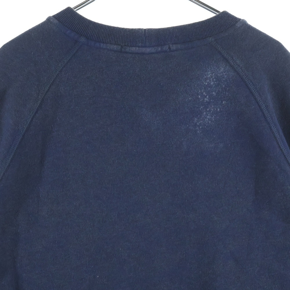 STONE ISLAND(ストーンアイランド) DUST COLOUR 製品染めワッペンスウェットトレーナー 731562290 ネイビー