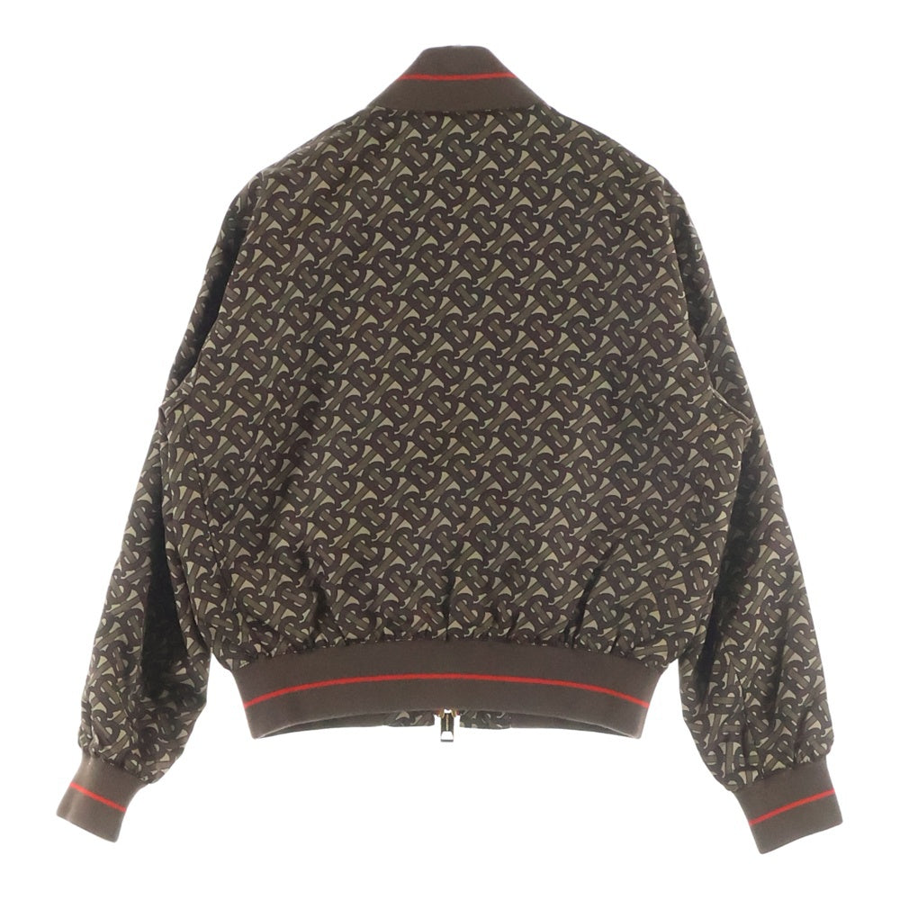 BURBERRY(バーバリー) TBモノグラム総柄ジップアップブルゾンジャケット 8021293 ブラウン レディース