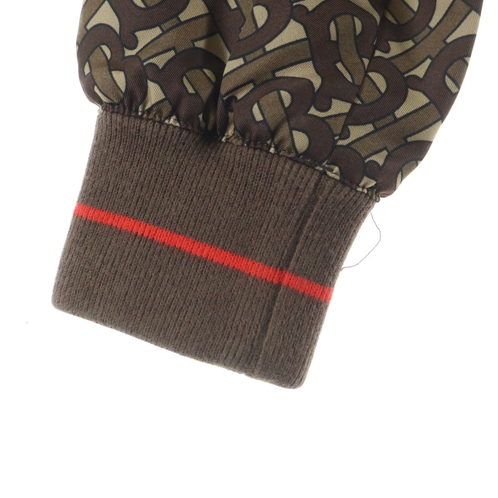 BURBERRY(バーバリー) TBモノグラム総柄ジップアップブルゾンジャケット 8021293 ブラウン レディース