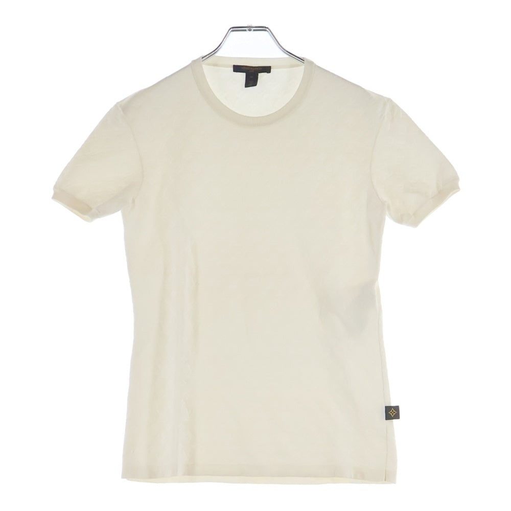 LOUIS VUITTON(ルイヴィトン) モノグラムエンボスドロゴ半袖カットソー Tシャツ ホワイト レディース