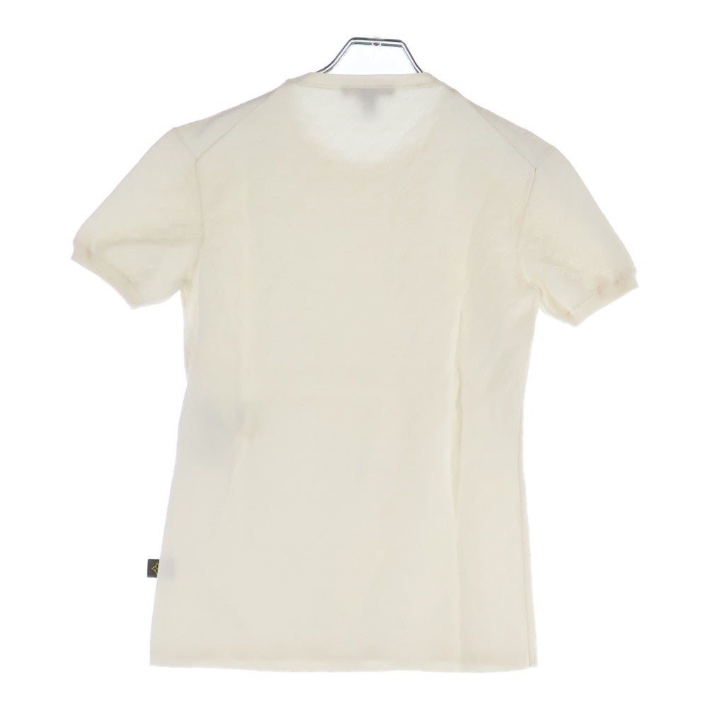 LOUIS VUITTON(ルイヴィトン) モノグラムエンボスドロゴ半袖カットソー Tシャツ ホワイト レディース