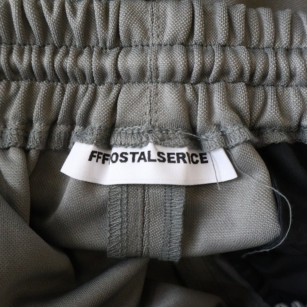 FFFPOSTALSERVICE(トリプルエフポスタルサービス) 25AW ENIGMA TRACKSUIT PANTS エニグマトラックスーツワイドパンツ グレー