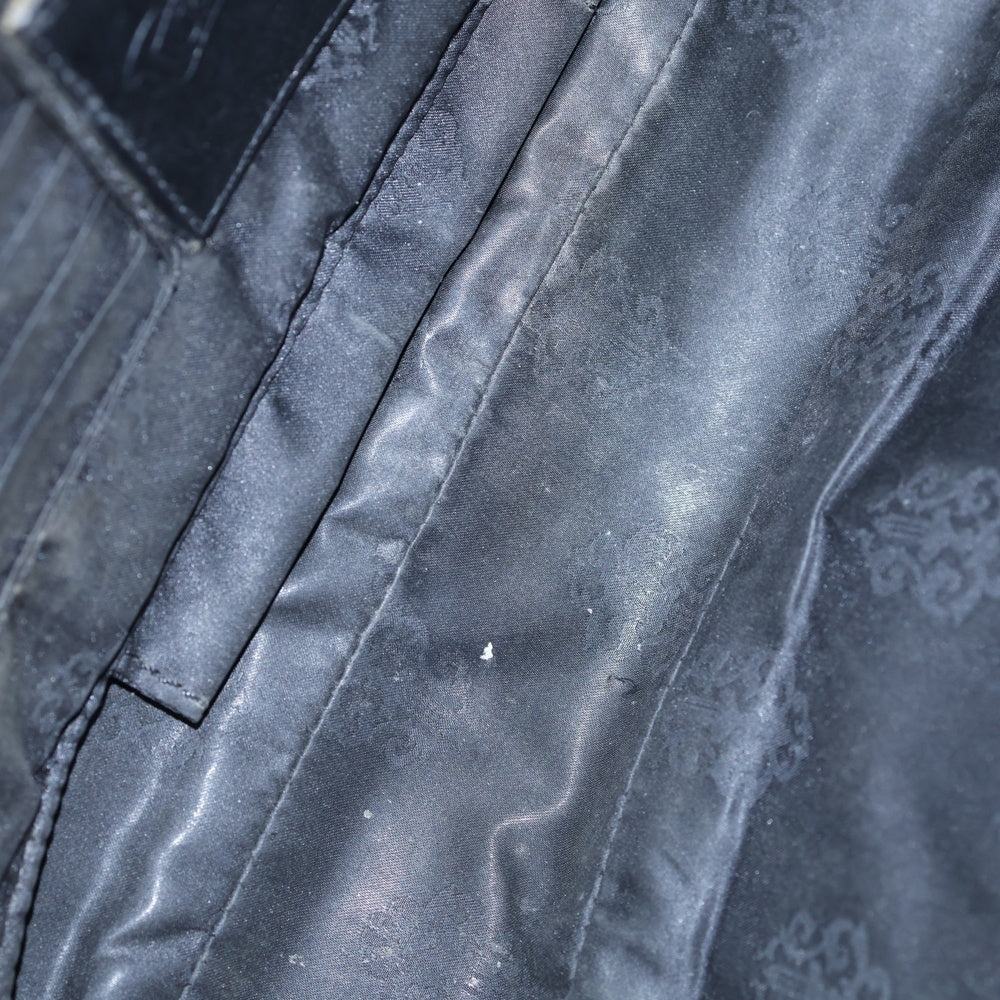 CHROME HEARTS(クロムハーツ) JJ DEAN SMALL JJディーン スモール レザーライダースハンドバッグ ブラック