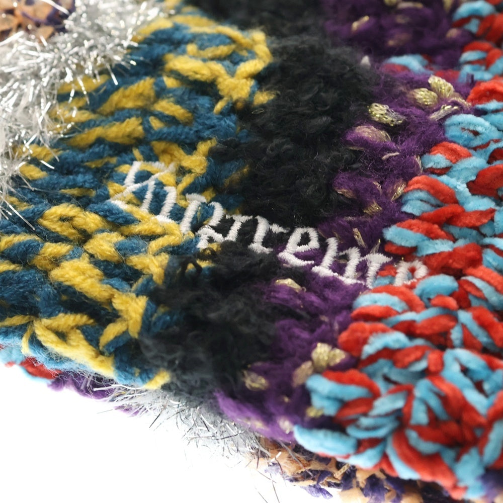 SUPREME(シュプリーム) 25AW Tinsel Stripe Beanie ティンセル ストライプ ビーニー マルチカラー