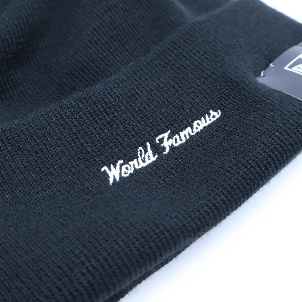 SUPREME(シュプリーム) 19AW ×New Era Bandana Box Logo Beanie ニューエラ バンダナ ボックスロゴ ビーニー ニット帽 帽子 ブラック