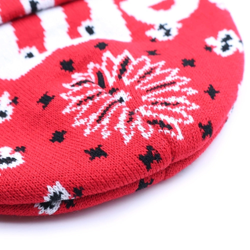 SUPREME(シュプリーム) 24AW Bandana Big Logo Beanie バンダナビッグボックスロゴ ニット帽 レッド