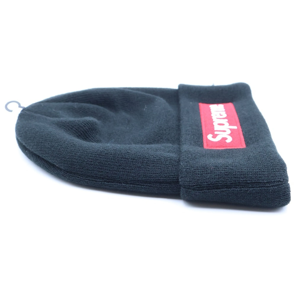 SUPREME(シュプリーム) 24AW ×New Era Box Logo Beanie ニューエラ ボックスロゴ ビーニー ニット帽 帽子 ブラック