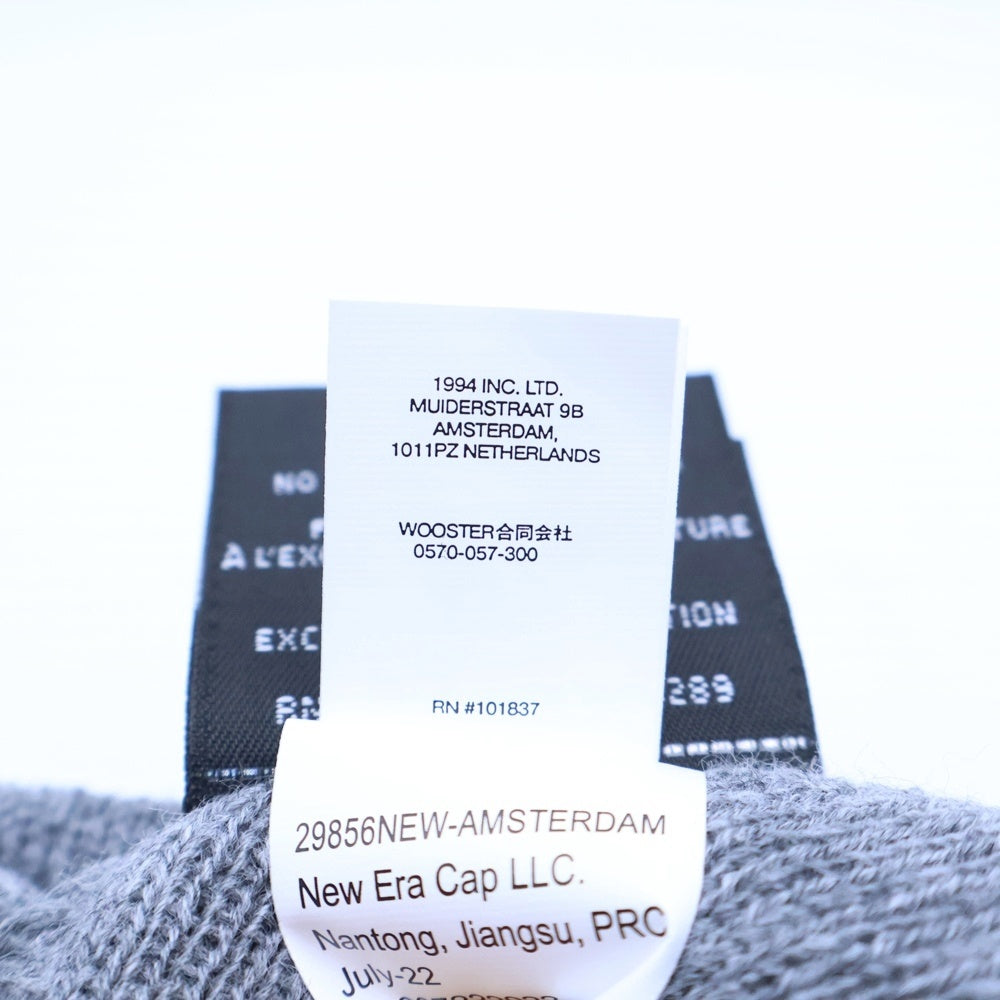 SUPREME(シュプリーム) 24AW ×New Era Box Logo Beanie ニューエラ ボックスロゴ ビーニー ニット帽 帽子 グレー