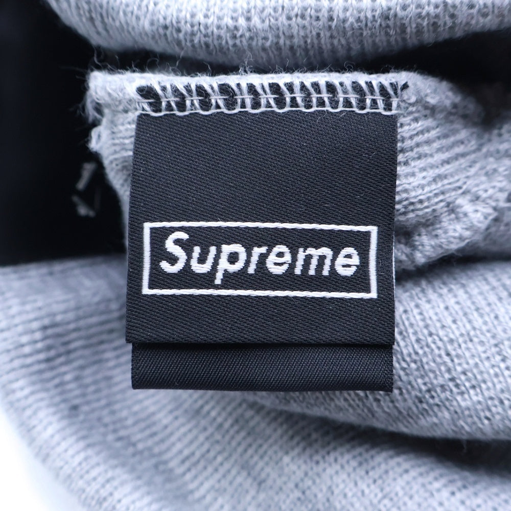 SUPREME(シュプリーム) 24AW ×New Era Box Logo Beanie ニューエラ ボックスロゴ ビーニー ニット帽 帽子 グレー