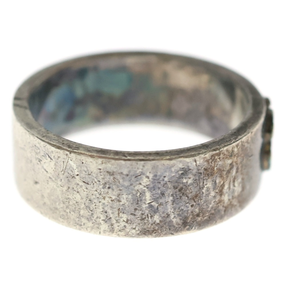 goro's(ゴローズ) ローズ平打ちリング シルバー/ゴールド BGA125