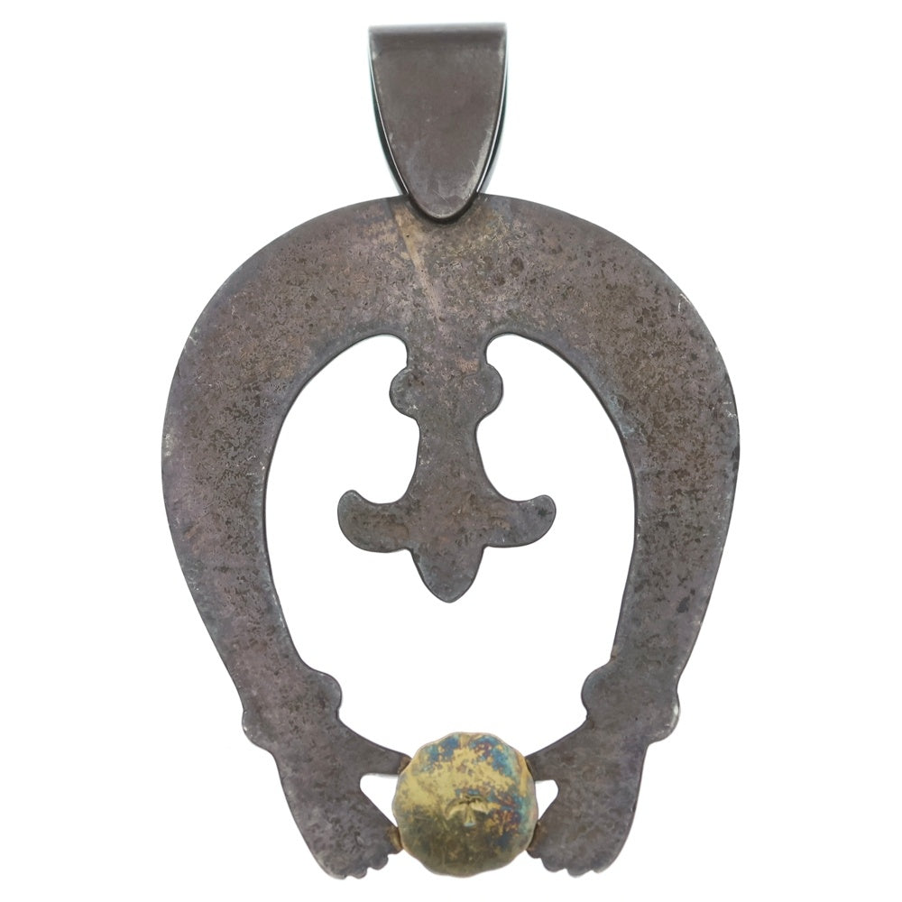 goro's(ゴローズ) K18付きナジョーネ 特大ペンダントトップ シルバー/ゴールド BGA181