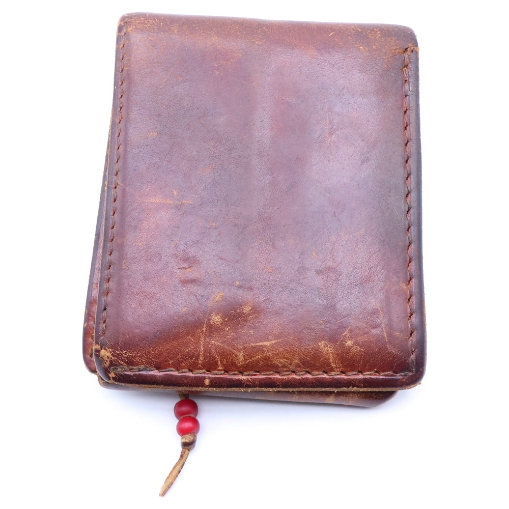 goro's(ゴローズ) K18付きフラワーコンチョ大 カスタム財布 シルバーゴールド