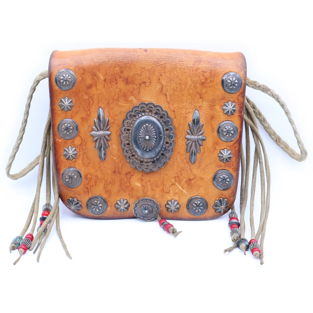 goro's(ゴローズ) カスタムウエストバッグ ブラウン/シルバー