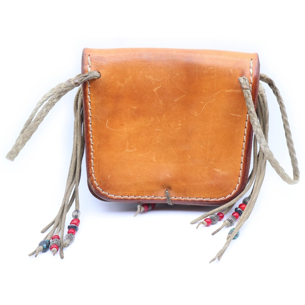 goro's(ゴローズ) カスタムウエストバッグ ブラウン/シルバー