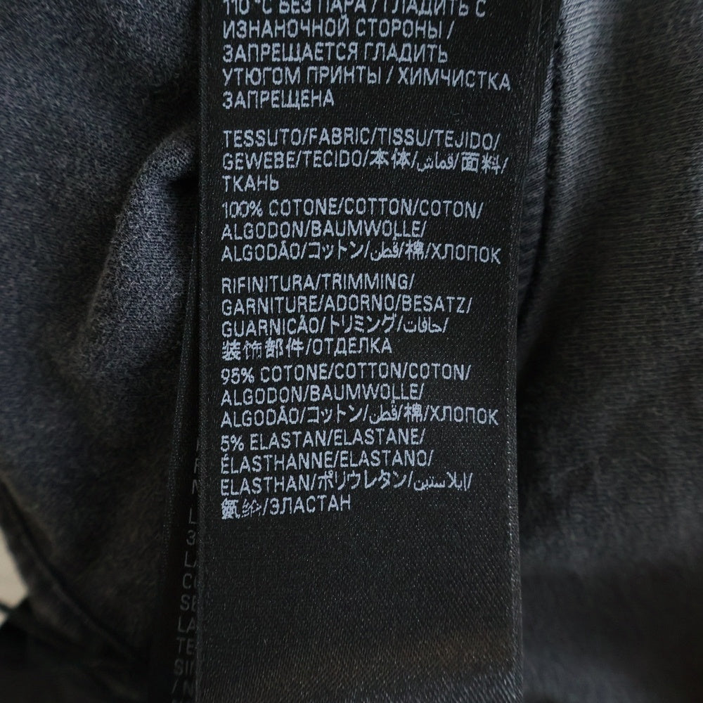BALENCIAGA(バレンシアガ) 25SS Tbilisi Oversized T-Shirt ユーズド加工オーバーサイズプリント半袖Tシャツ T-Shirt 811688 TRVQ7 グレー