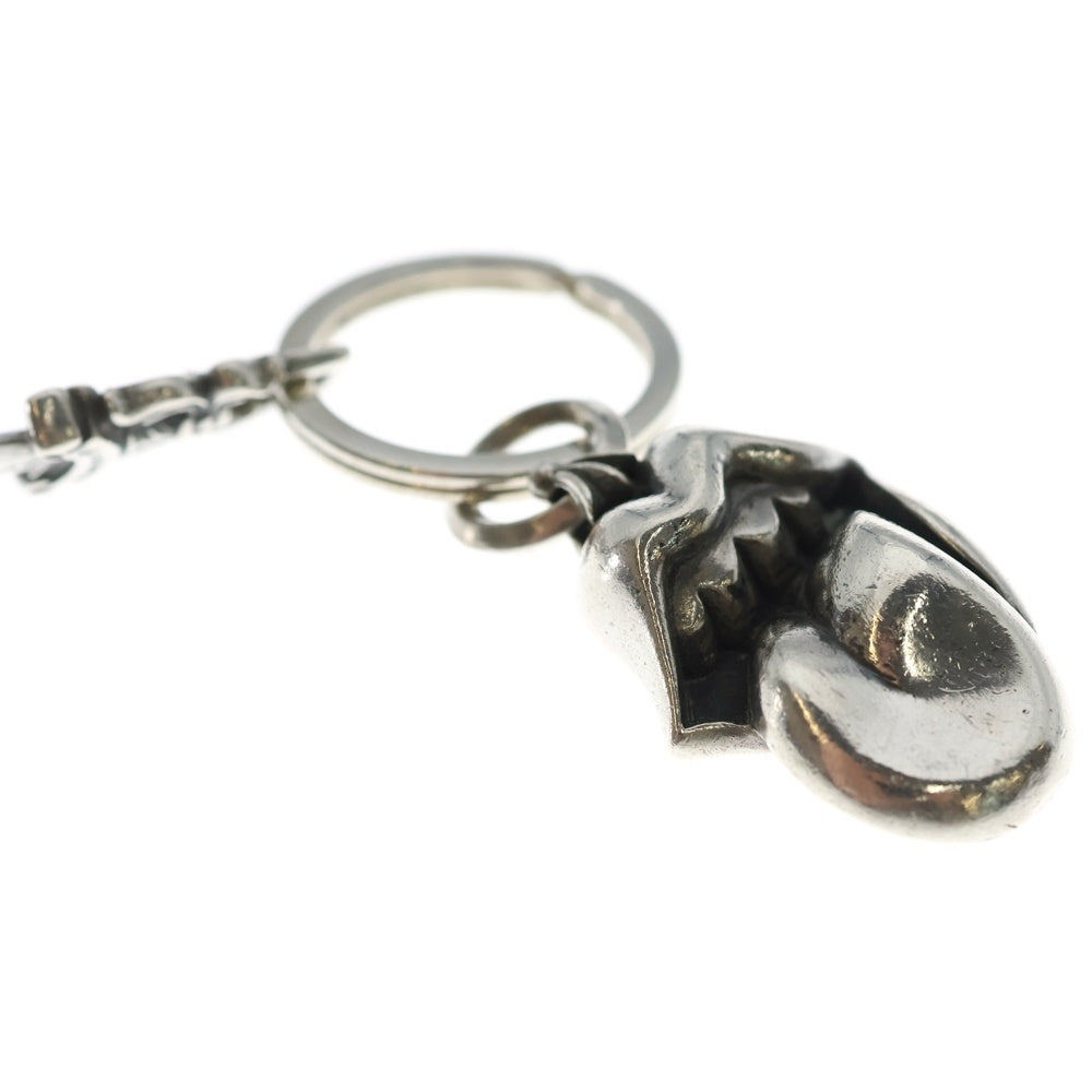 CHROME HEARTS(クロムハーツ) RT&No5 SPLIT RING W/ #5 DAGGER KEYCHEAIN リップアンドタン スプリット #5ダガー シルバーキーリング