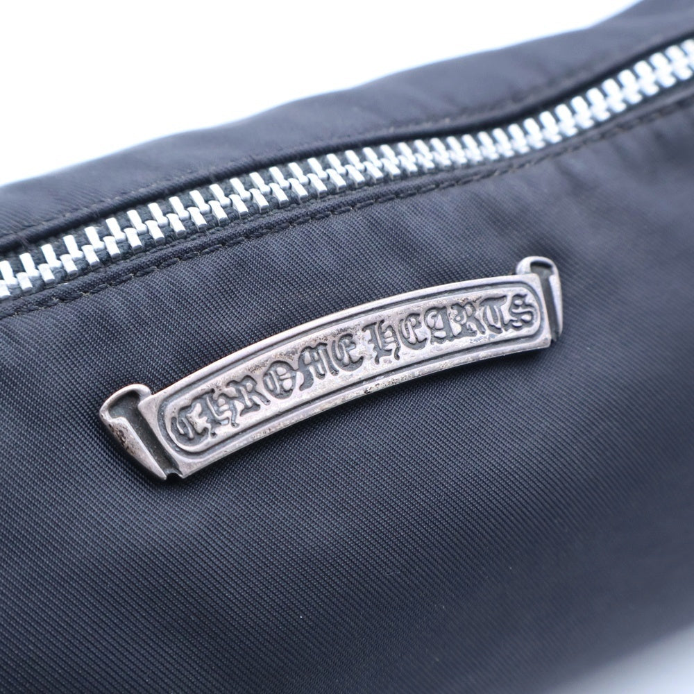 CHROME HEARTS(クロムハーツ) CYLINDER CASE シリンダーケース ナイロンポーチ ブラック