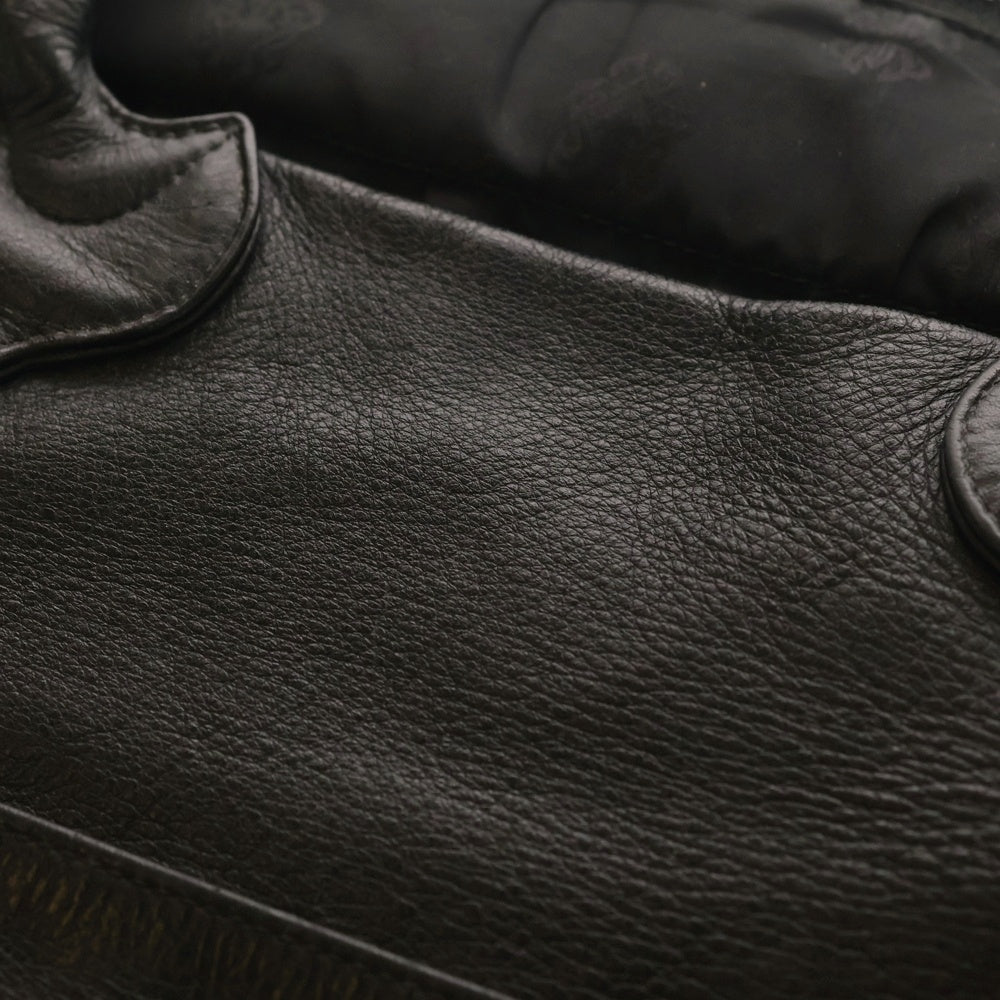 CHROME HEARTS(クロムハーツ) TOTE 4POCKET 4ポケット レザートートバッグ ブラック