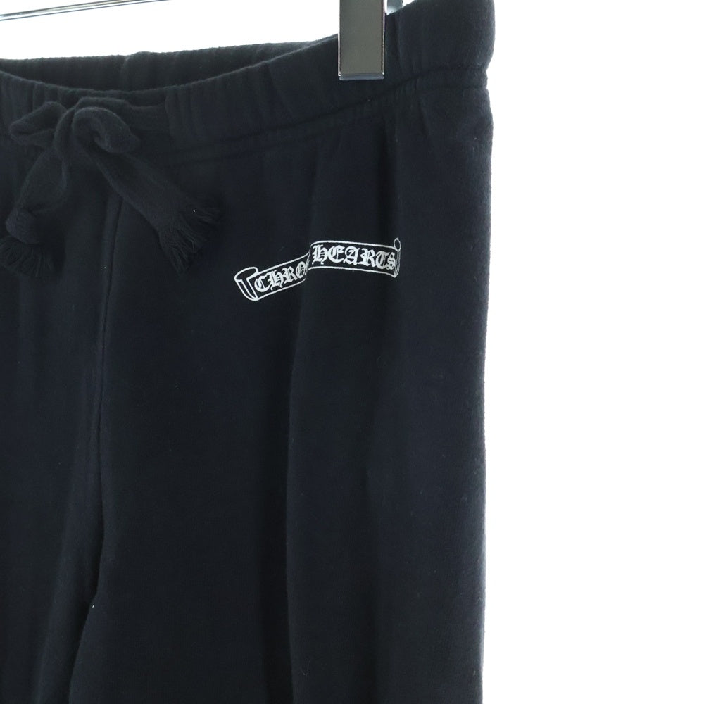 CHROME HEARTS(クロムハーツ) SWEAT PANTS サイドロゴプリントロングパンツ ブラック