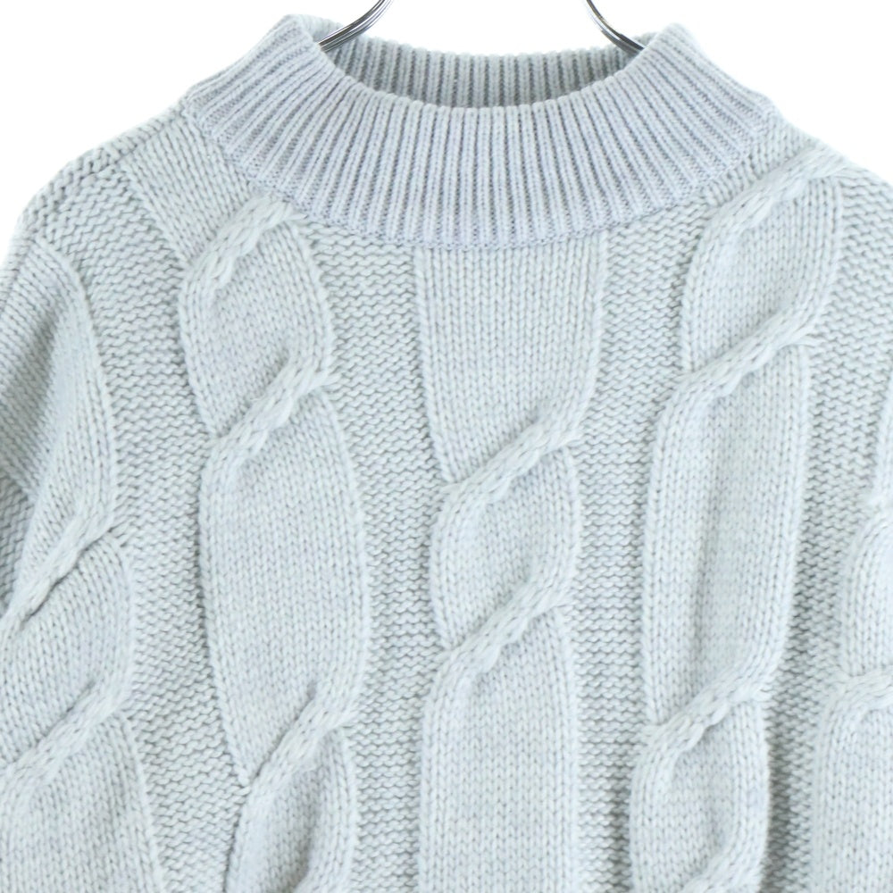 KITH(キス) Davidson Mockneck デイビッドソンモックネックニットセーター グレー