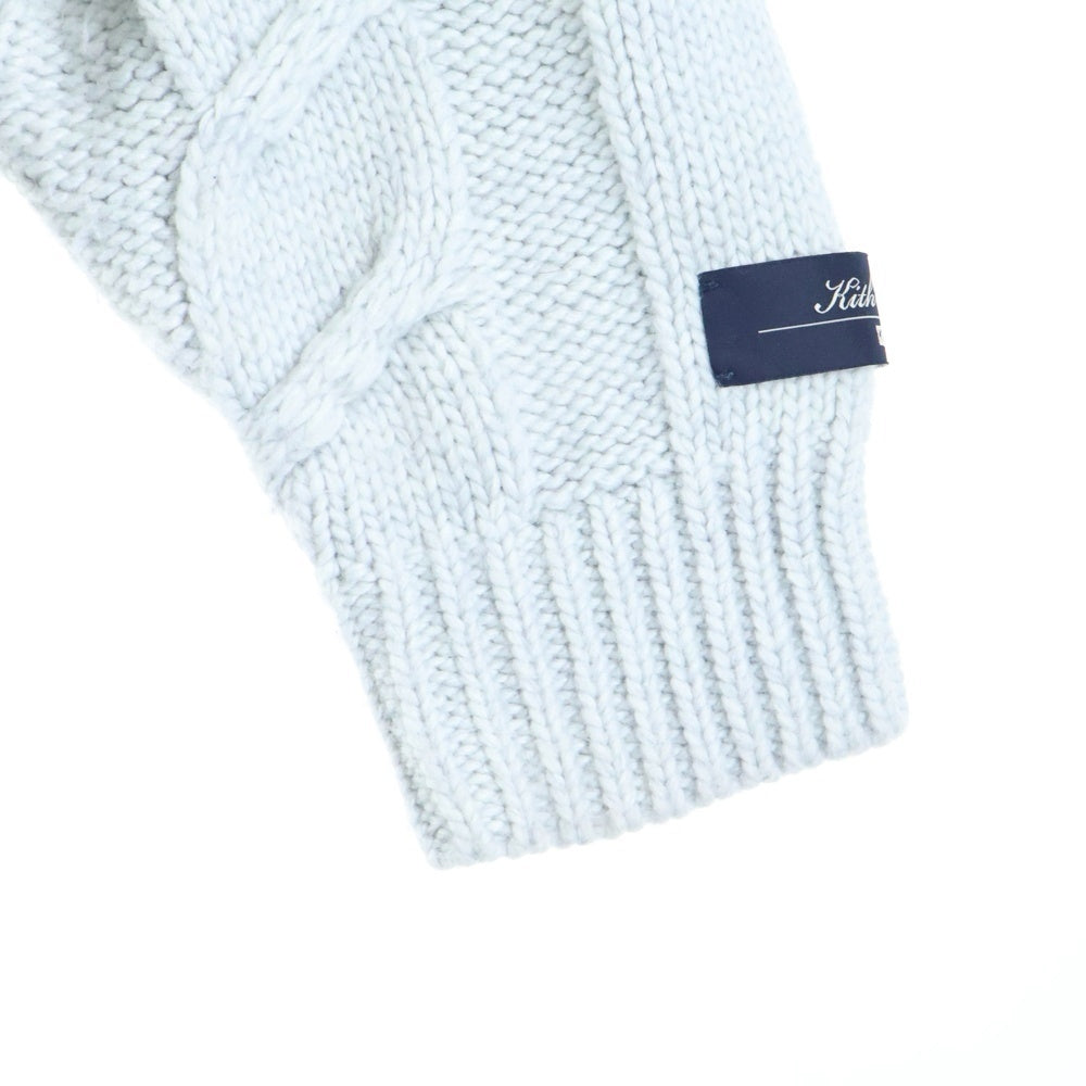 KITH(キス) Davidson Mockneck デイビッドソンモックネックニットセーター グレー