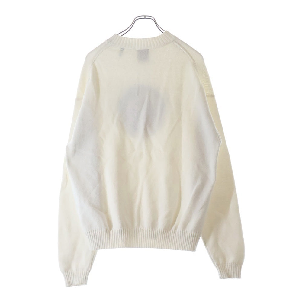 KITH(キス) 20AW×BMW Vintage Roundel Sweater ビーエムダブリュー ヴィンテージロゴニットセーター ホワイト