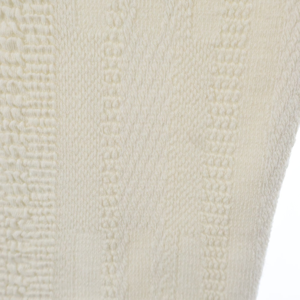 KITH(キス) 24SS Geometric Knit Elmhurst Pant ジオメトリックニットロングパンツ アイボリー