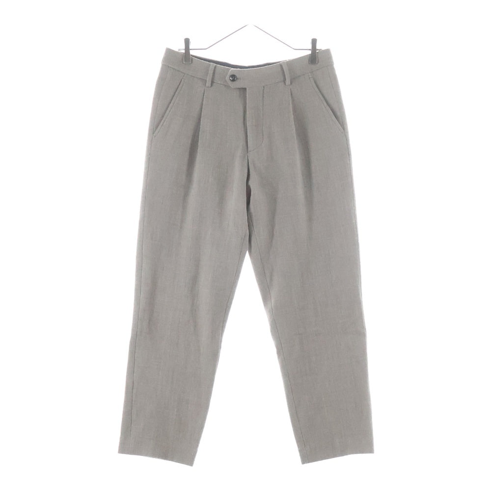 KITH(キス) 24AW×GIORGIO ARMANI アルマーニ ウールスーツトラウザーズパンツ GM001398E15414 ベージュ