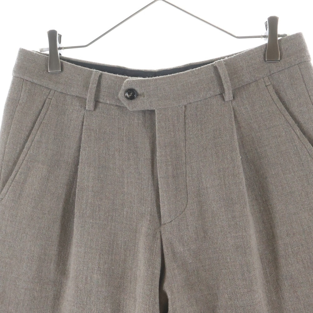 KITH(キス) 24AW×GIORGIO ARMANI アルマーニ ウールスーツトラウザーズパンツ GM001398E15414 ベージュ