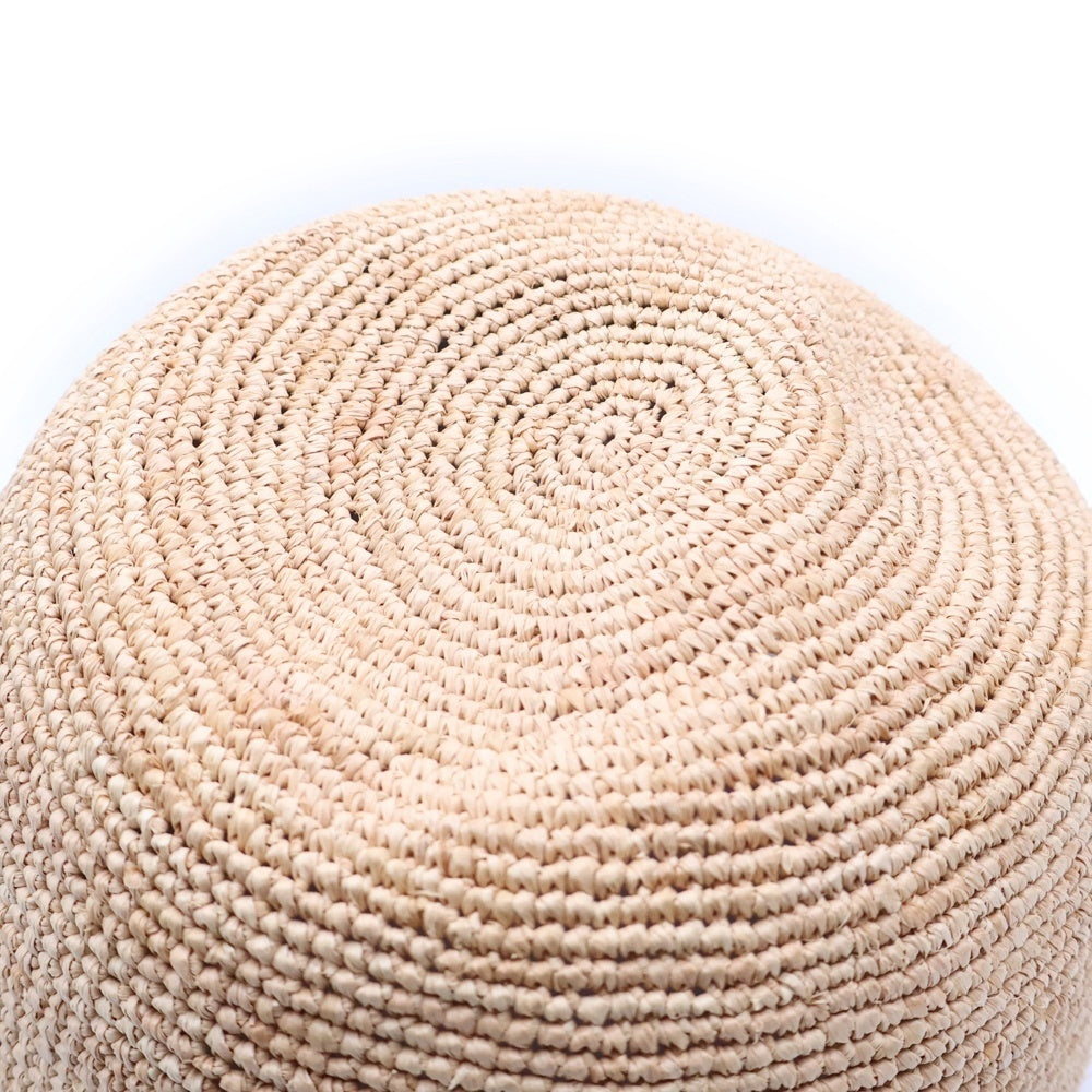 KITH(キス) 24SS Raffia Cap ワンポイントロゴラフィアキャップ 帽子 ナチュラル