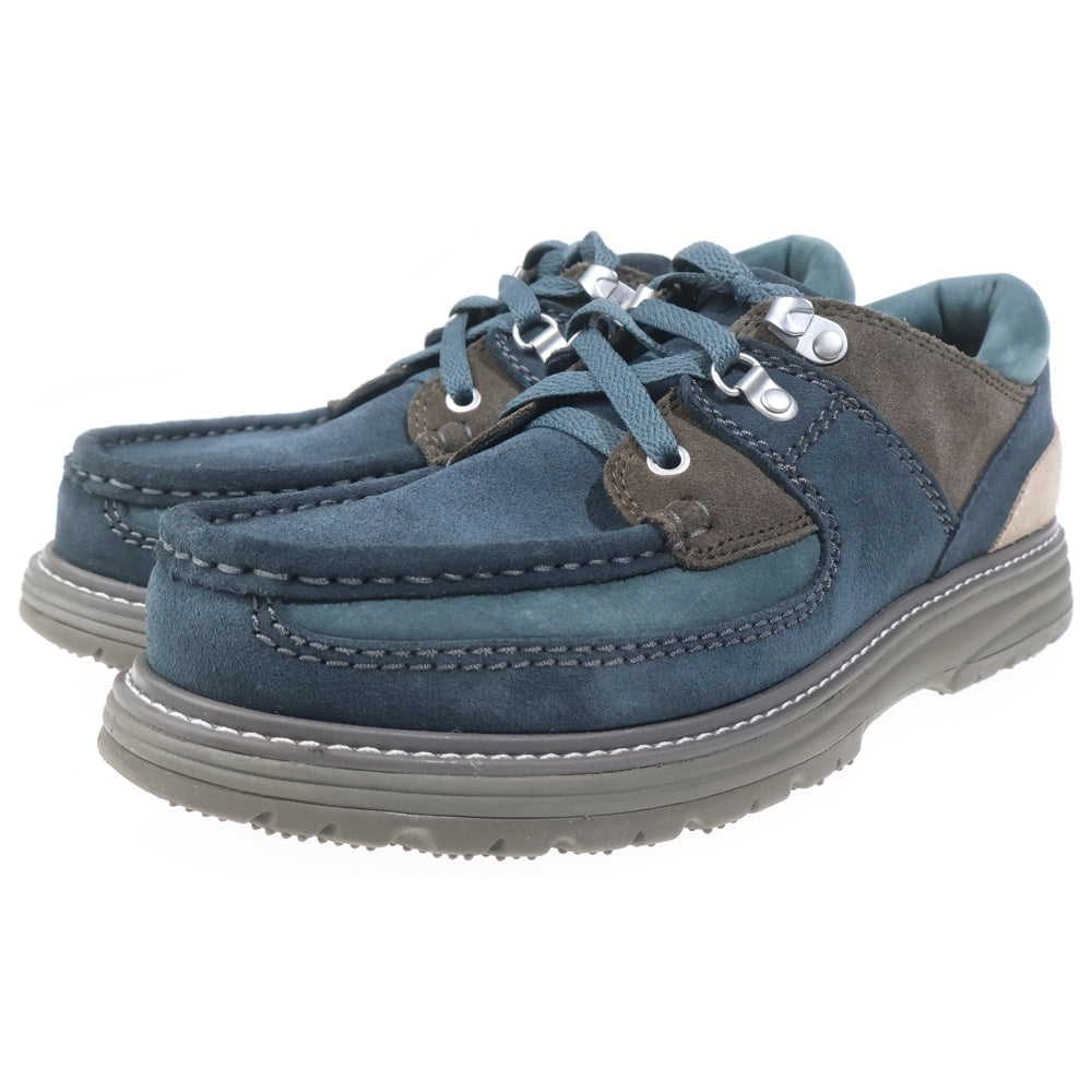 Clarks(クラークス) Sunderland サンダーランド ダークティールコンビ シューズ 26183621 ネイビー