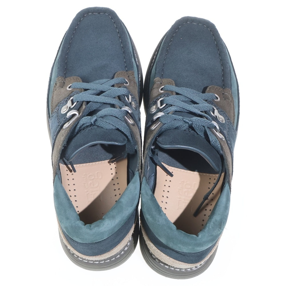 Clarks(クラークス) Sunderland サンダーランド ダークティールコンビ シューズ 26183621 ネイビー