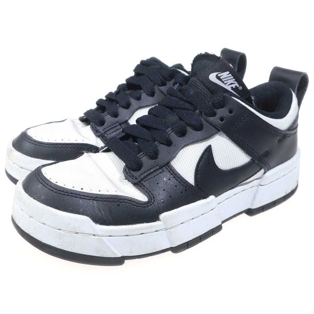 NIKE(ナイキ) WMNS DUNK LOW DISRUPT CK6654-102 ウィメンズ ダンク ロー ディスラプト ローカットスニーカー US6.5/23.5cm ホワイト/ブラック レディース