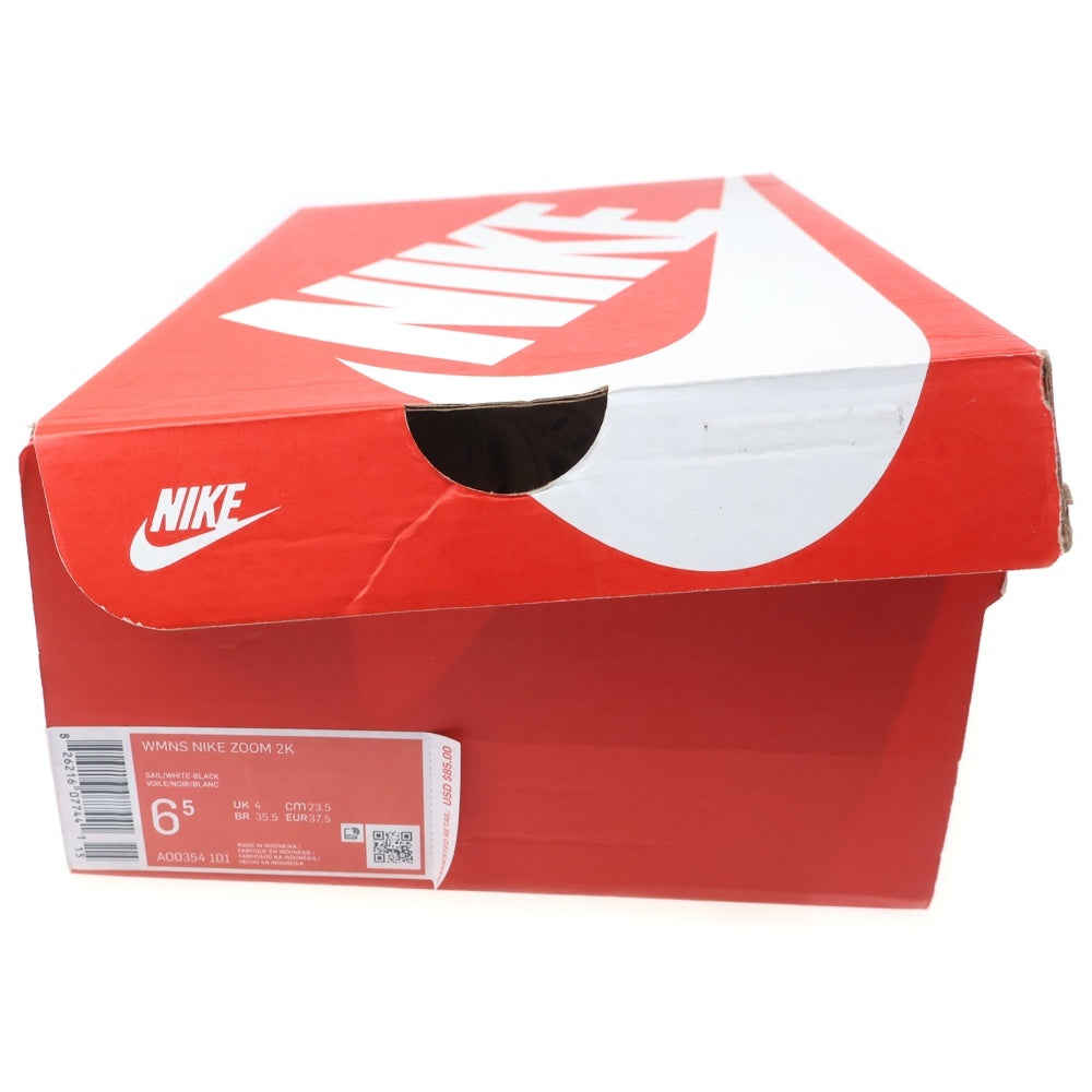NIKE(ナイキ) WMNS ZOOM 2K AO0354-101 ウィメンズ ズーム ローカットスニーカー US6.5/23.5cm ホワイト レディース