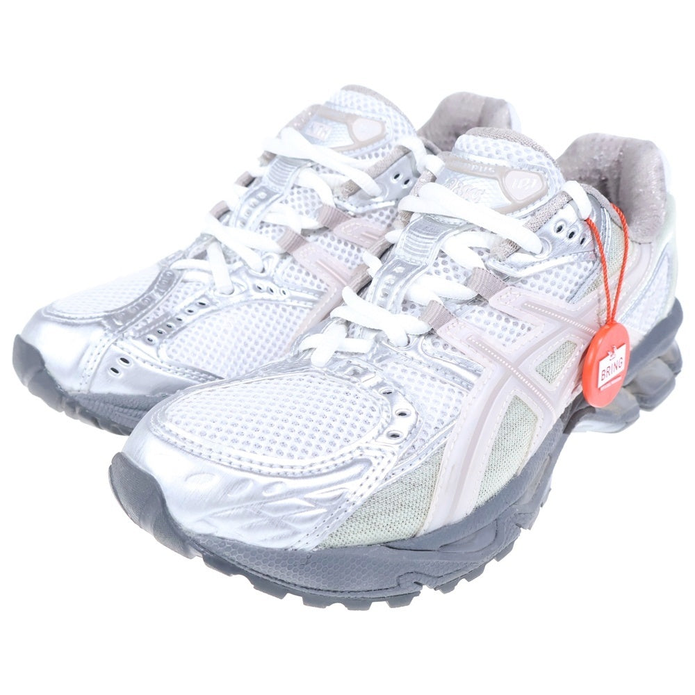 ASICS(アシックス) ×KITH RONNIE FIEG GEL-NIMBUS 10.1 1203A723-100 キス ロニーファイグ ゲルニンバス 10.1 ローカットスニーカー US4.5/23.0cm ホワイト/ピンク レディース